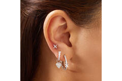  Dusk Divas - Silver / Rhodium plated - Zirconia